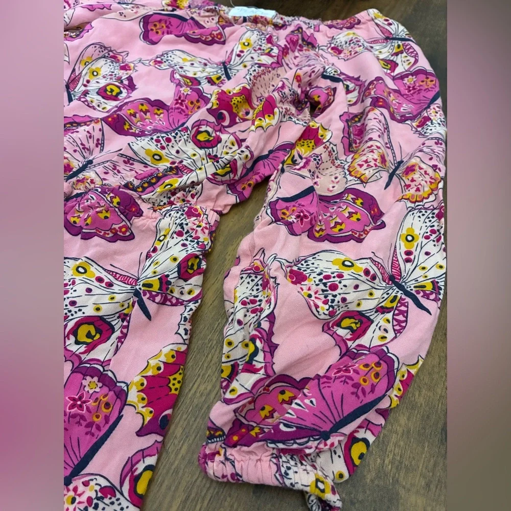 Girl’s Small Children’s Place Butterfly Romper